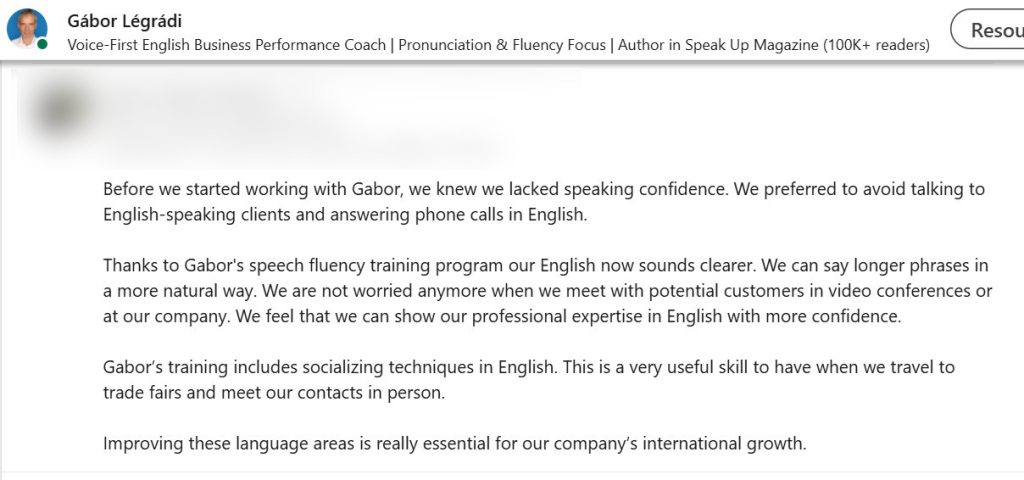 Client review - IVD Sector